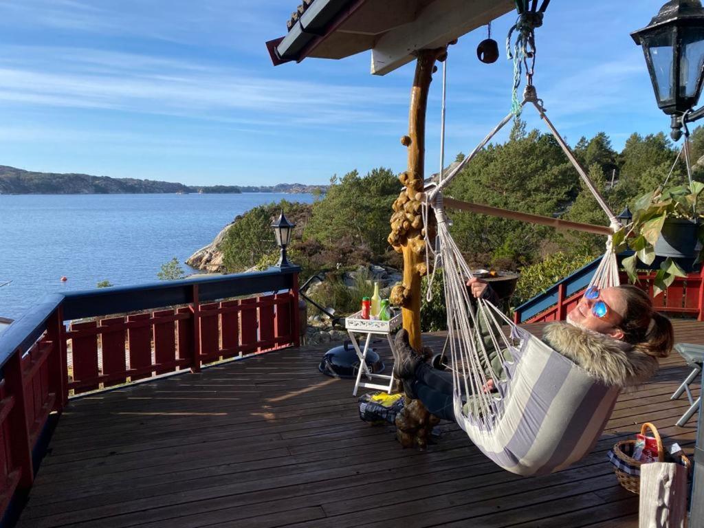 Villa Ferienhaus „Draumen“ in Norwegen Bomlo Exterior foto