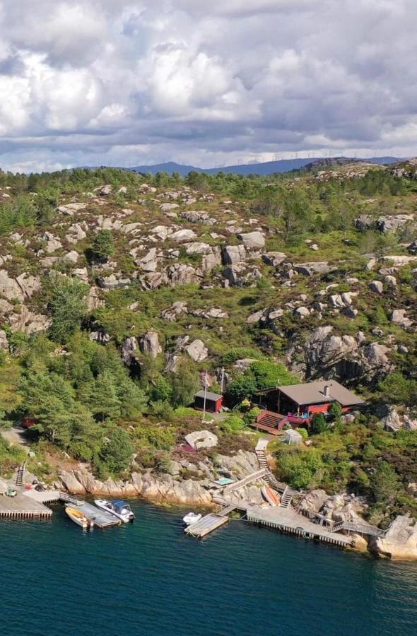 Villa Ferienhaus „Draumen“ in Norwegen Bomlo Exterior foto